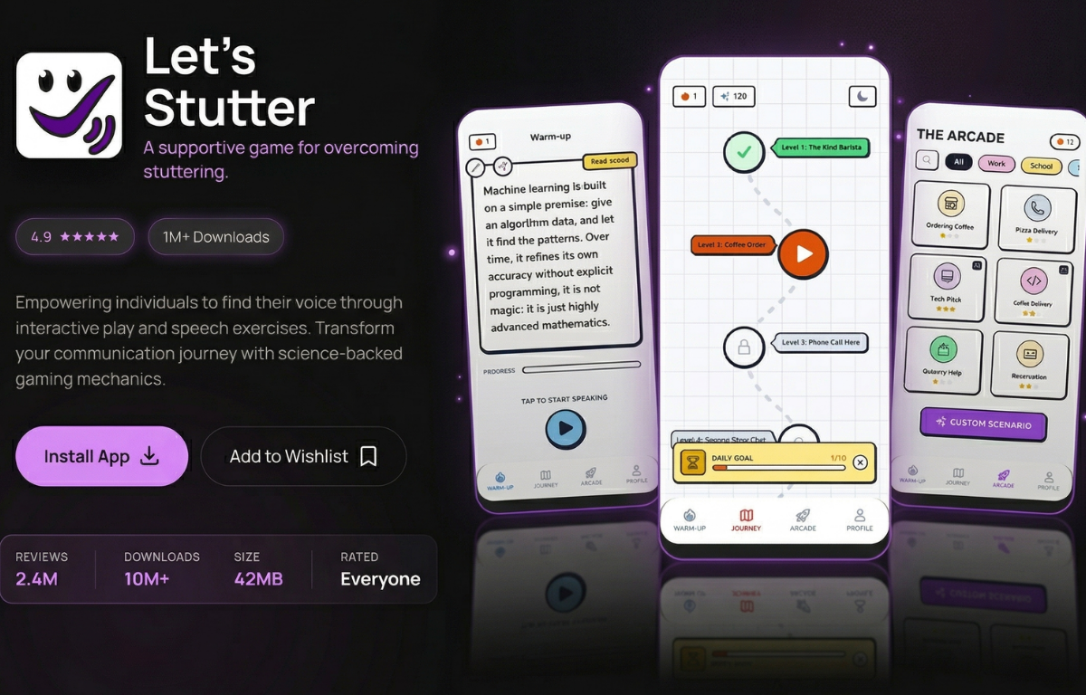 Let's Stutter App Showcase